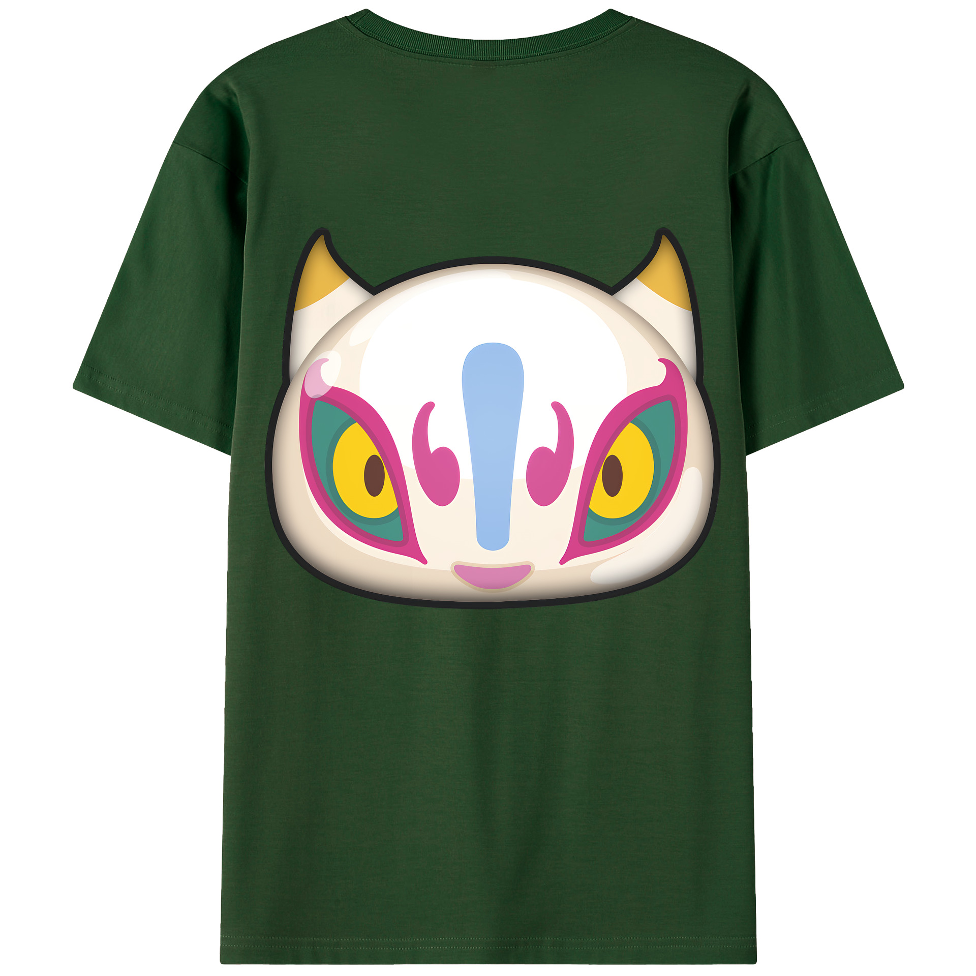 （画像用） 妖怪ウォッチ Yo-kai Watch 綿100％半袖Tシャツ（背面プリント）